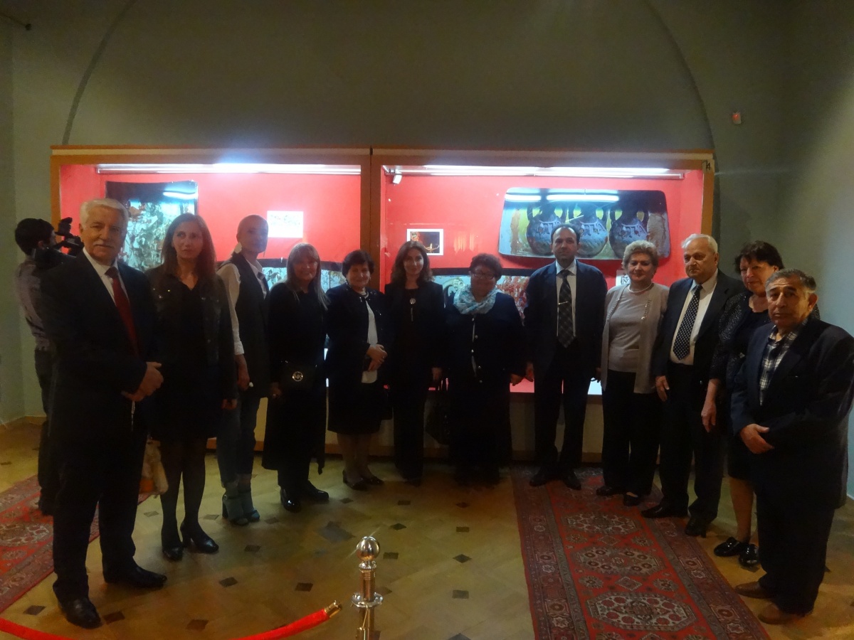 Представительство Республики Дагестан в г.Баку Азербайджанской Республики приняло участие в открытии экспозиции под названием «Реинкарнация-исторические экспонаты»